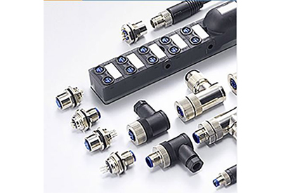 TE Connectivity further extends M12 range with right-angle connectors for PCBs and panels
