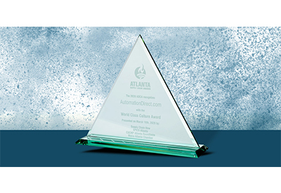 AutomationDirect Earns “World Class Culture Award” at  Atlanta Supply Chain Awards