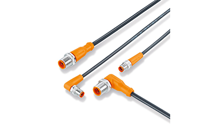 ifm: Male Cordsets for Industrial Automation