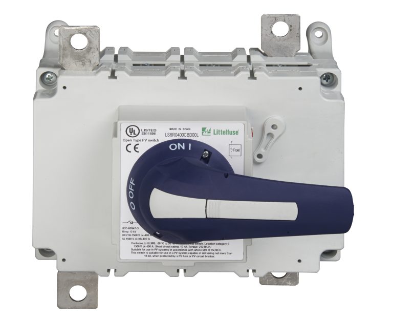 Littelfuse Launches DC Disconnect Switch Product Line