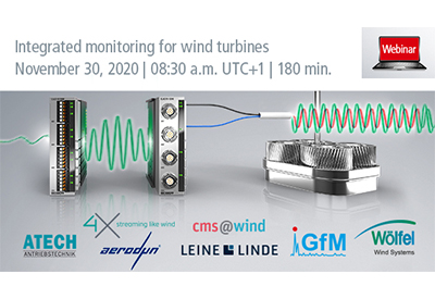 Webinar: Integrated Monitoring for Wind Turbines