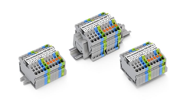 Wago Mini Terminal Block Offers 60% Size Reduction