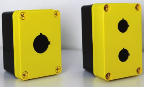 Stahlin Enclosures Announces Safety Yellow PushButton Enclosures