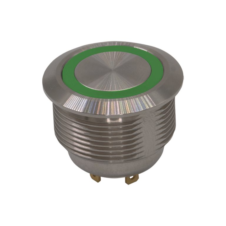 C&K’s Sealed Pushbutton Switch Features Short Bushing for Space-Constrained Applications