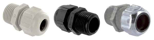 Allied supplies strain relief products from industry-leading suppliers including Altec Corporation (left), Heyco, Lapp Group (center) and T&B Fittings by ABB (right) and currently has more than 500 standard strain reliefs and more than 1,300 liquid-tight strain reliefs in stock and ready to ship.