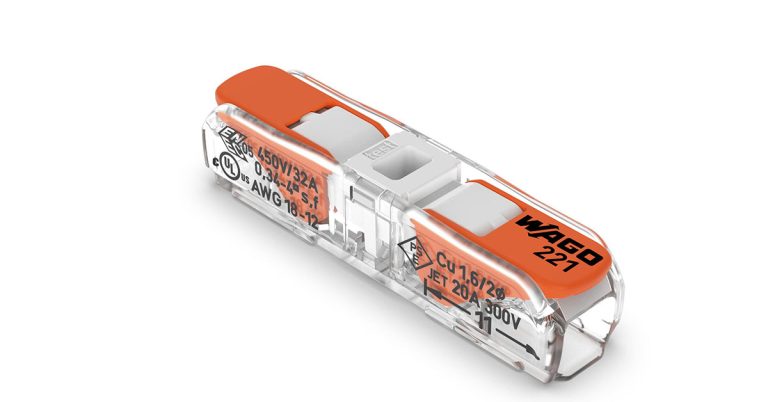 WAGO: Inline Splicing Connector With Lever