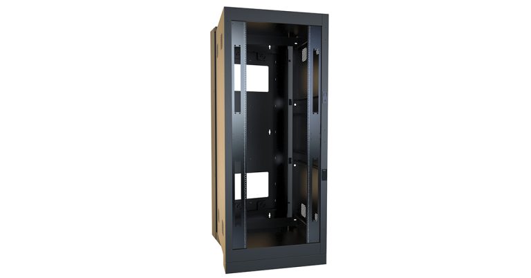 Hammond Manufacturing: HWF Series Swing-Out Wall Mount and Floor Rack Cabinet
