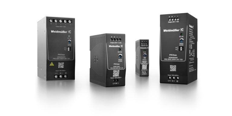 PRObas Switch Mode Power Supply from Weidmuller Integrate High Performance with Compact Design