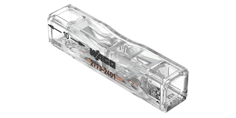 WAGO: 2773 Series PUSH WIRE Inline Splicing Connector