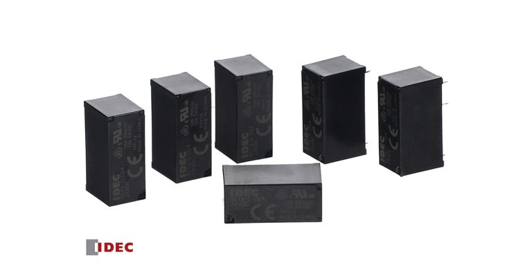 IDEC: New RC Series PCB Relays – Industrial-Grade Power Handling in a Low-Profile Form Factor