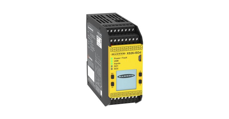 Banner Engineering: XS26 Safety Controller – Remotely Configure and View Information Safely