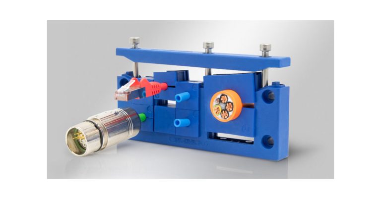 Icotek: KEL-ER-BL Split Cable Entry Frames for the Food Industry