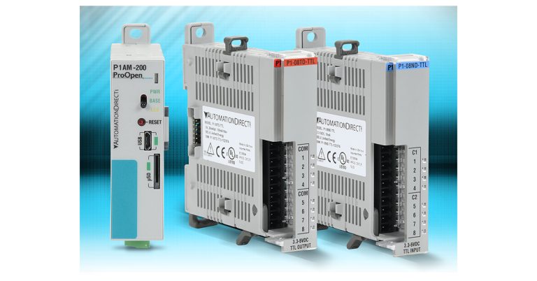 AutomationDirect: ProductivityOpen P1AM-200 CPU & Productivity1000 TTL I/O Modules