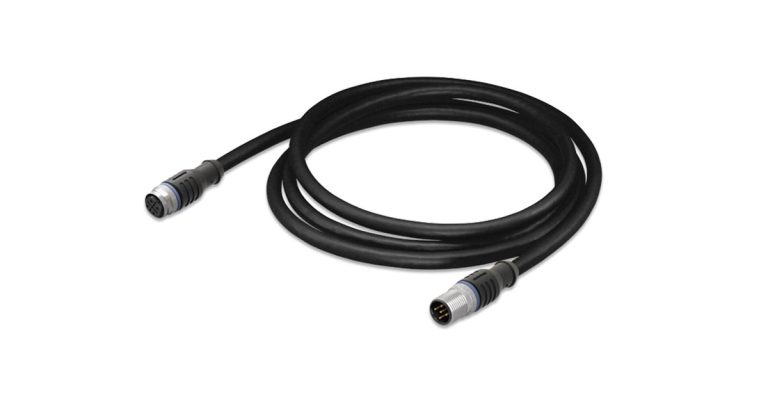 WAGO: 756 Series M8 and M12 Interconnecting Cables Now Available in Many Cable Lengths