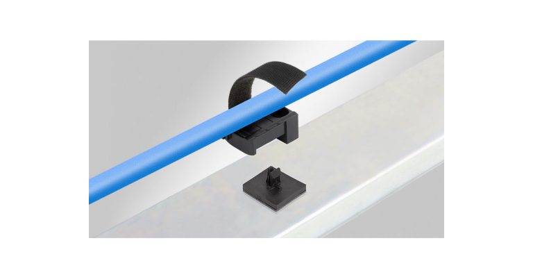 icotek: New KBH Holder for Hook-And-Loop Tapes