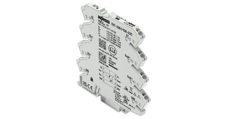 WAGO: 1-Channel Electronic Circuit Breaker (ECB) with 24 VDC Input Voltage