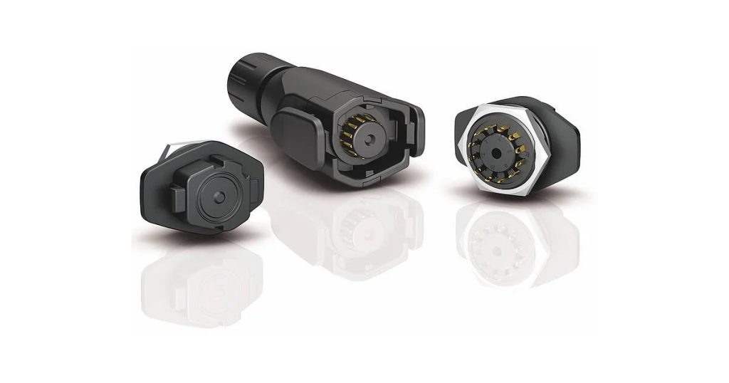 binder: 570 Series Easy Locking Connector Adapted to Industrial Requirements