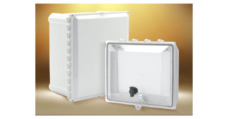 AutomationDirect: AttaBox Heartland Hinged Screw Cover Enclosures & Clear Stahlin SolarShield HMI Covers