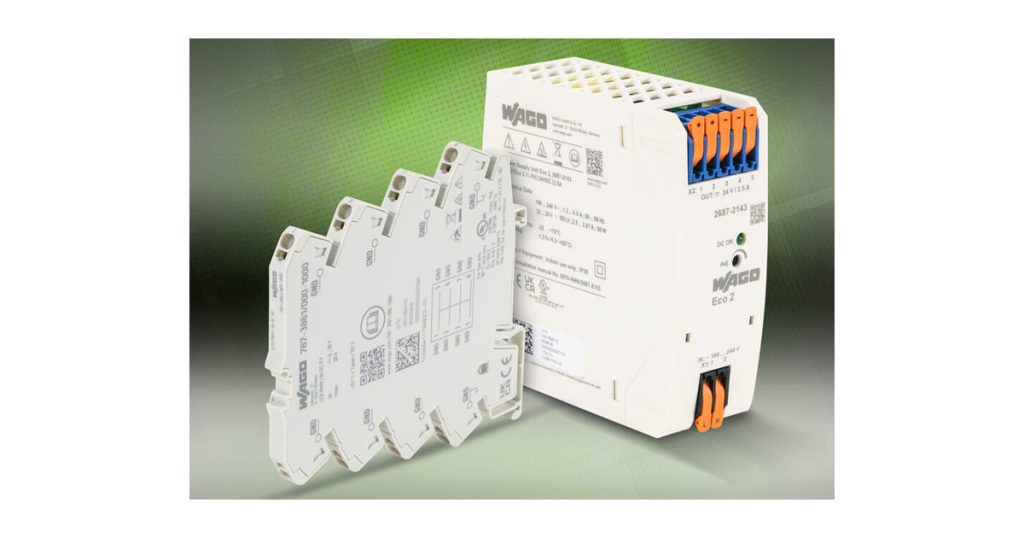 WAGO Single-Channel Electronic Circuit Breakers and Eco2 Series Power Supplies