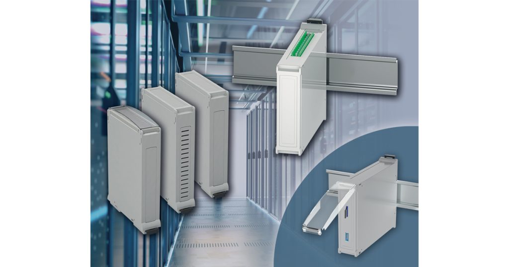 OKW: New RAILTEC BP M22 Panel Enclosures For Individual DIN Rail Devices