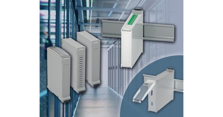 OKW: New RAILTEC BP M22 Panel Enclosures For Individual DIN Rail Devices