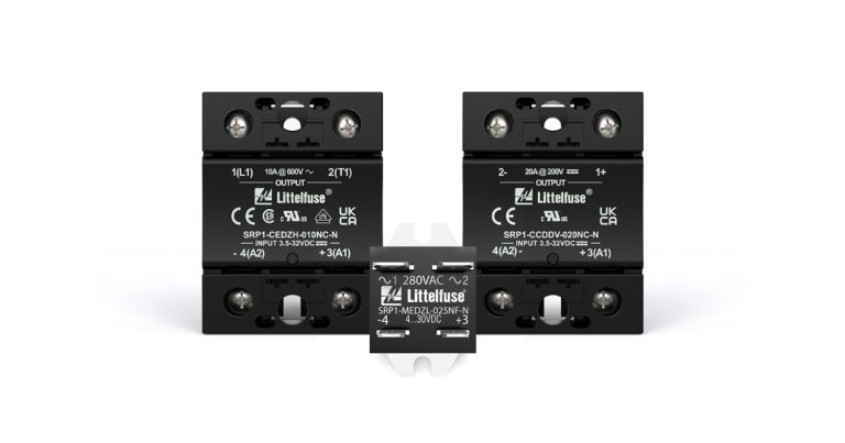 Littelfuse: New SRP1 Series Single-Pole AC and DC Solid-State Relays and Accessories