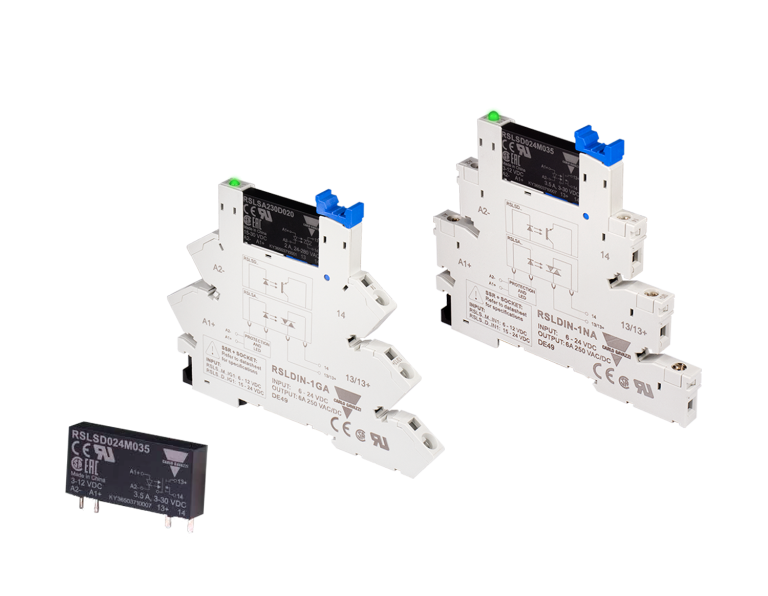 Carlo Gavazzi RSLS Series of Ultra-Slim Solid State Relays