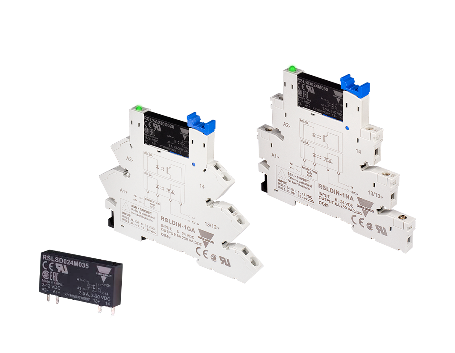 Carlo Gavazzi RSLS Series of Ultra-Slim Solid State Relays