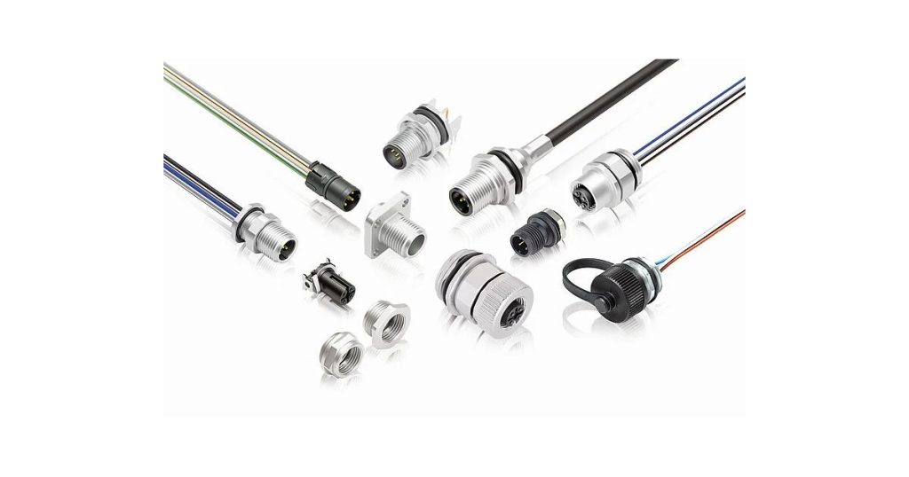 binder: M12 Panel Mount Connectors