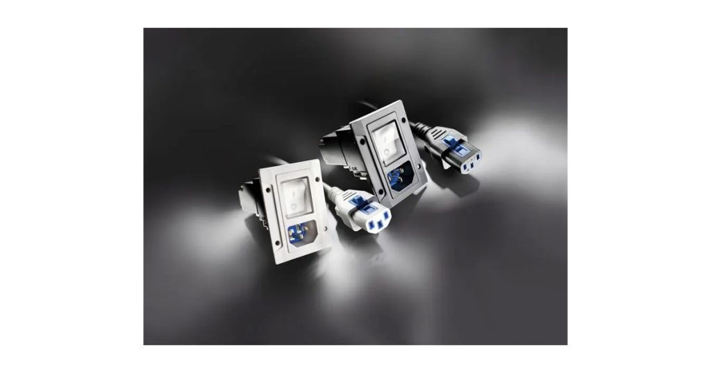 SCHURTER: DG11 Power Entry Module with Magnetic Release