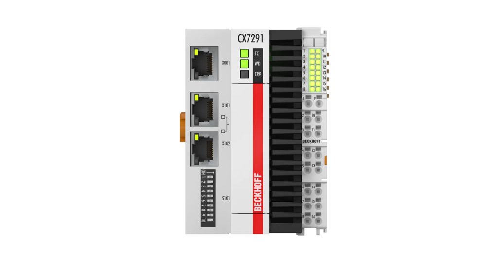 Beckhoff: CX7291 Embedded PC with Arm Cortex-A9, BACnet/IP and Integrated I/Os