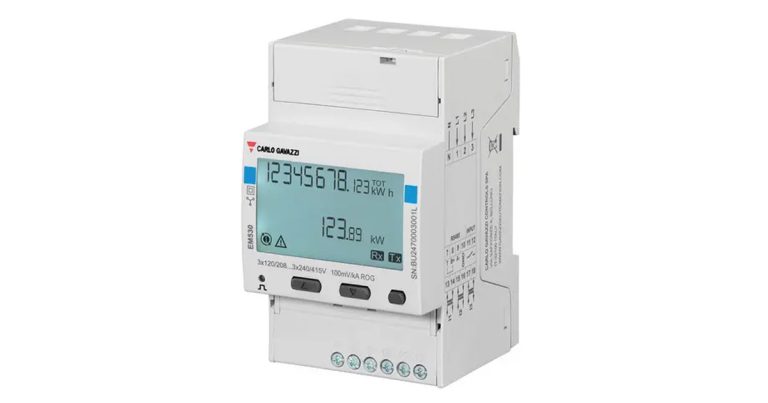 Carlo Gavazzi: EM530 RG – Completing the EM500 3-Phase Energy Meters Family