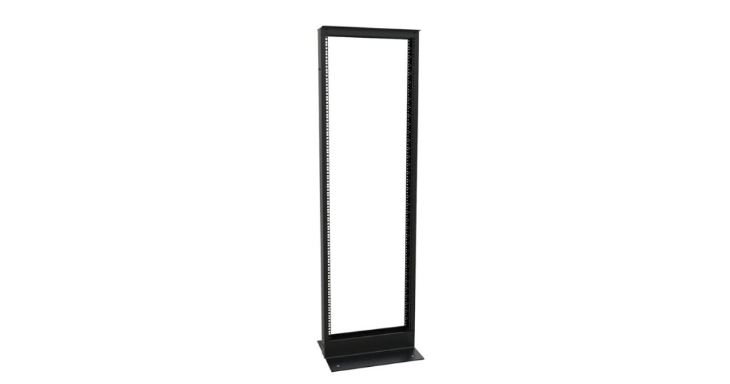 Hammond Manufacturing: RB-2PS Series 2-Post Steel Open Frame Rack