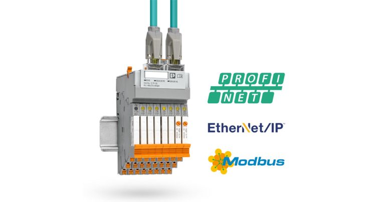 Phoenix Contact: PLC-INTERFACE Ethernet Gateway Streamlines Ethernet Connectivity – Simplify I/O Between the Relay and PLC