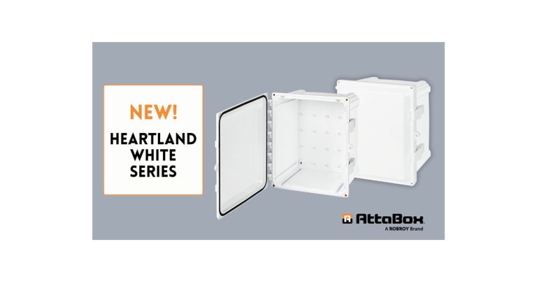 AttaBox Enclosures: Heartland White Series – Durable Polycarbonate Enclosures with Clean Aesthetics