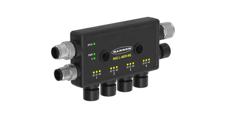 pbus 89 banner r96c4portmotordrivenrollercontroller 1200