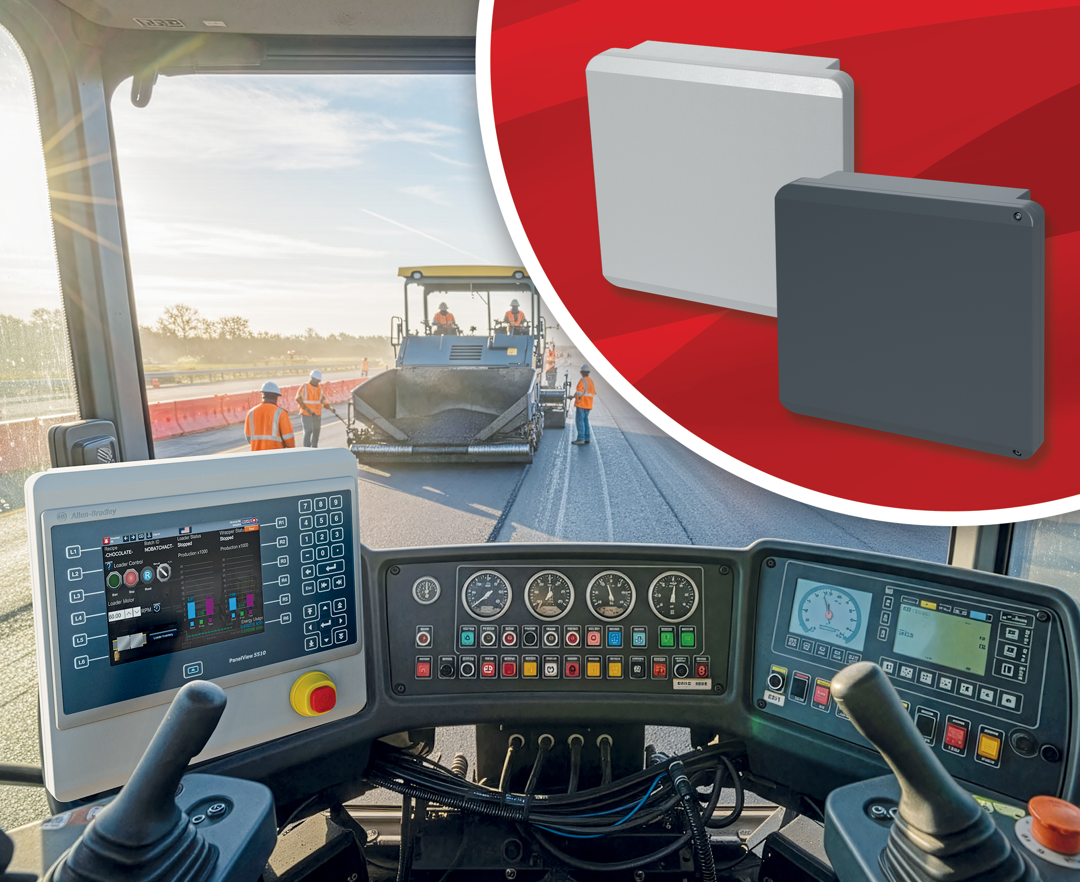 ROLEC: Safeguard In-Cab Electronics With profiCASE Diecast HMI Enclosures