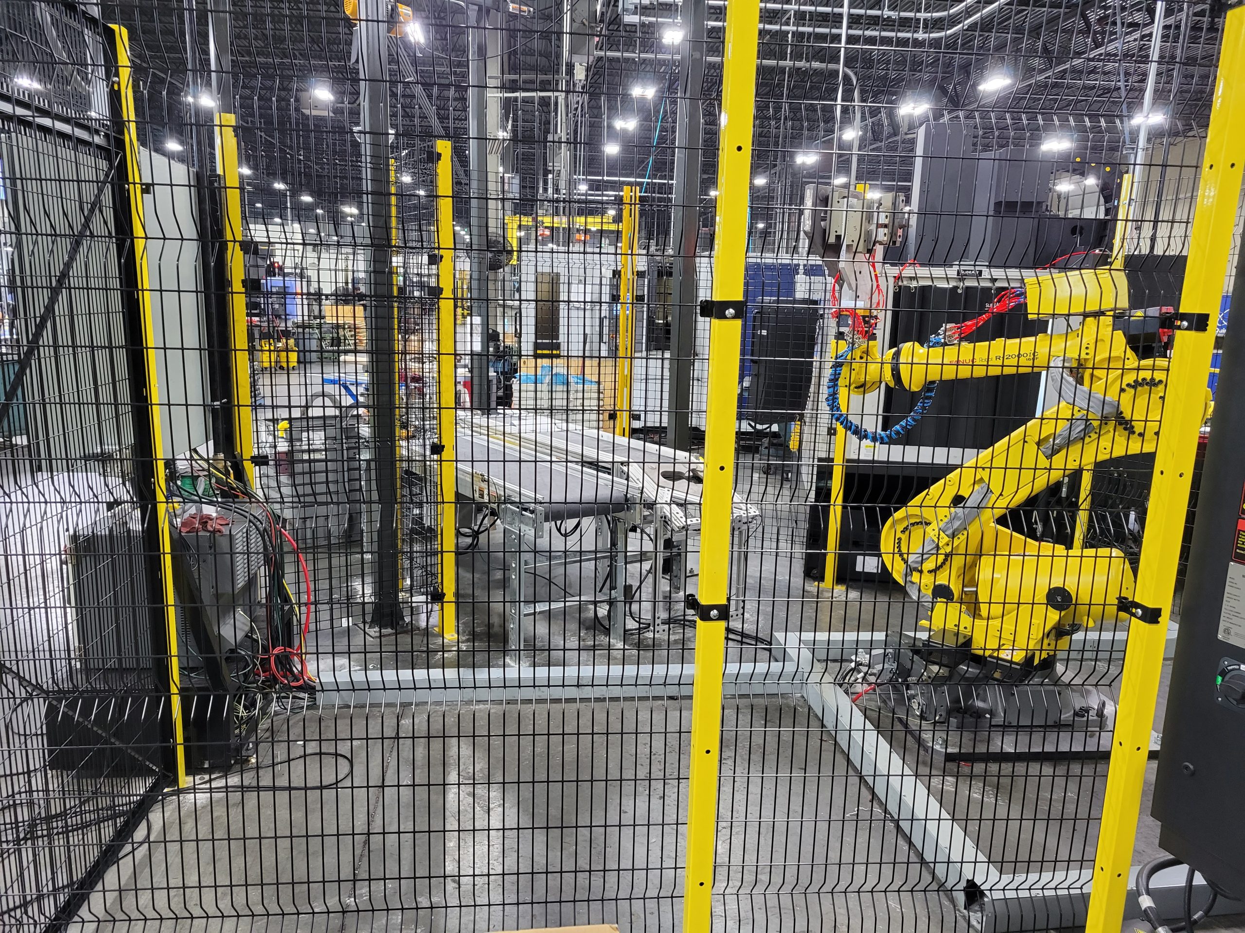 ragewire robotic guarding yellow robot spaceguard products