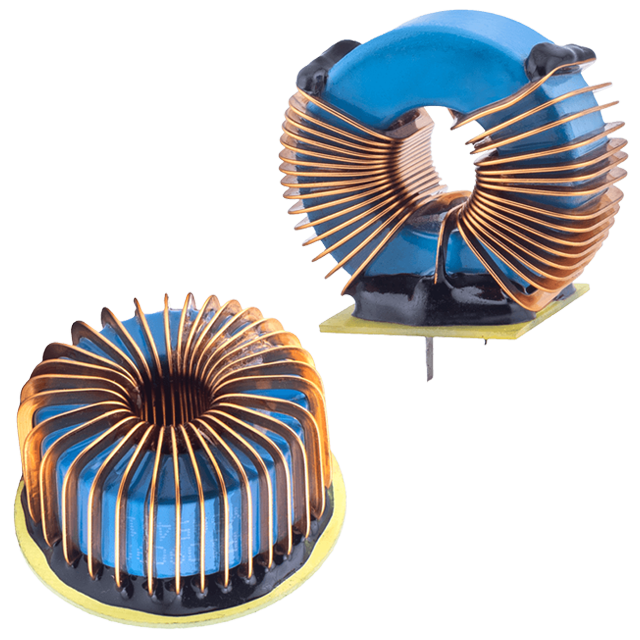 The SHFWT Series helical wound flat wire toroidal inductors are engineered for high reliability and efficiency
